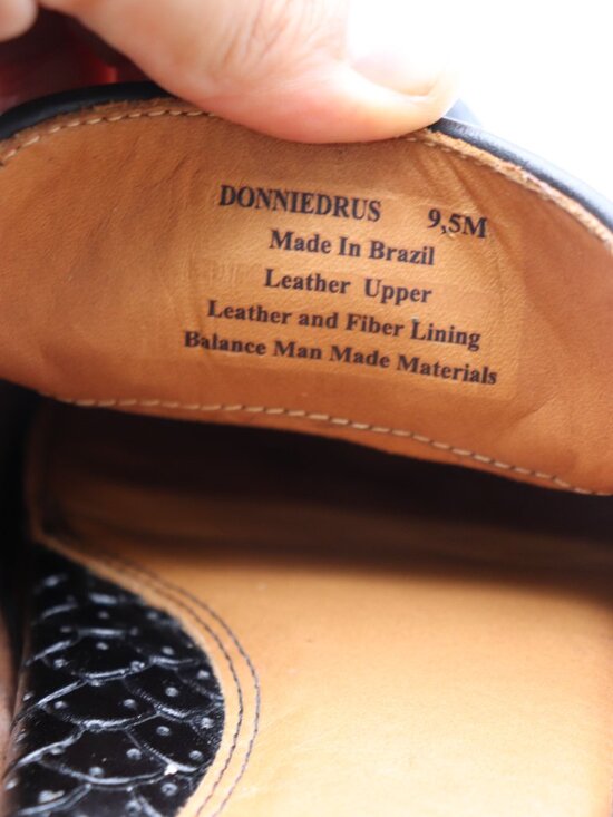 Donald Pliner Donniedrus Loafers Shoes Men\'s Size 9.5 M Black Leather Slip On main image 8